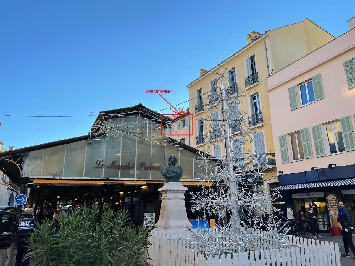 Nice Renting - Massena - Loft - Heart Of Vieil Antibes - The Market With Sea View Apartment